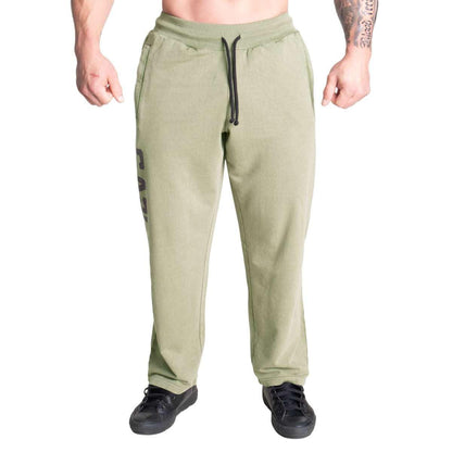 Acid logo Sweatpant washed green - Grab & Go