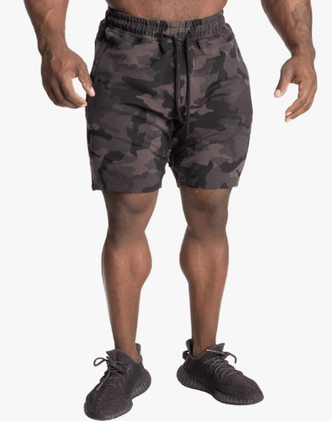 GASP TAPERED SWEATSHORTS - DARK CAMO