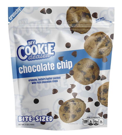 Crunchy Bite-Sized Chocolate Chip Cookie