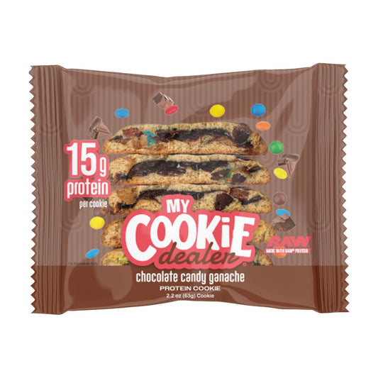 2.2oz Protein Cookie Chocolate Candy Ganache