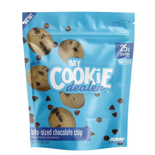 Bite-Sized Protein Chocolate Chip Cookie