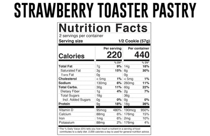 Strawberry Toaster Pastry Protein - Grab & Go