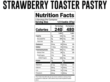 Strawberry Toaster Pastry - Grab & Go